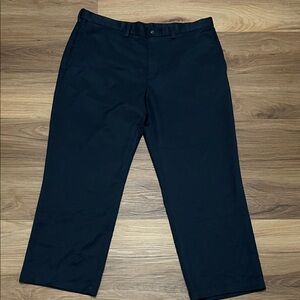 Haggar Men's Dark Navy Dress Pants 40x29